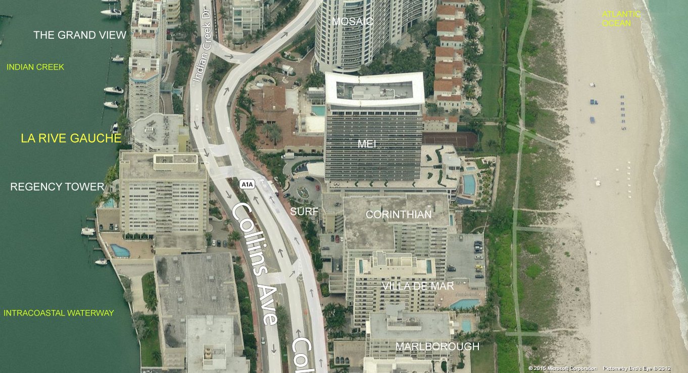 Aerial photo of La Rive Gauche