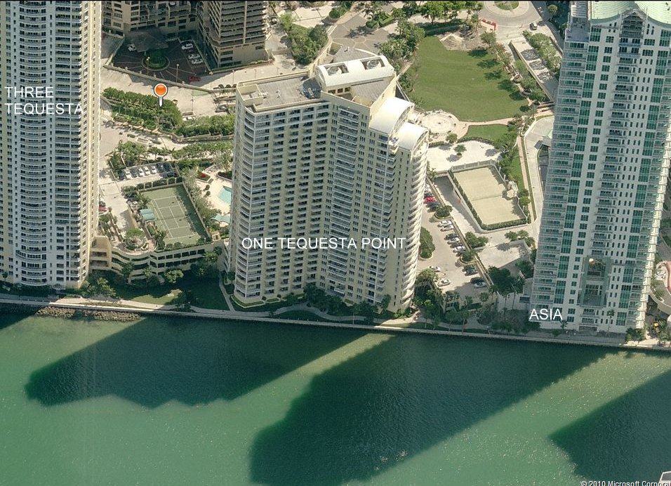 Aerial photo of One Tequesta Point