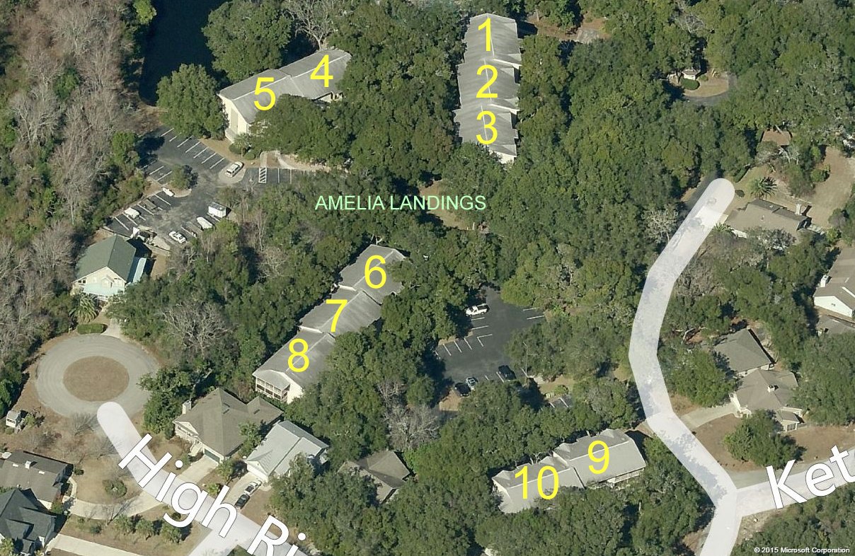 Aerial photo of Amelia Landings