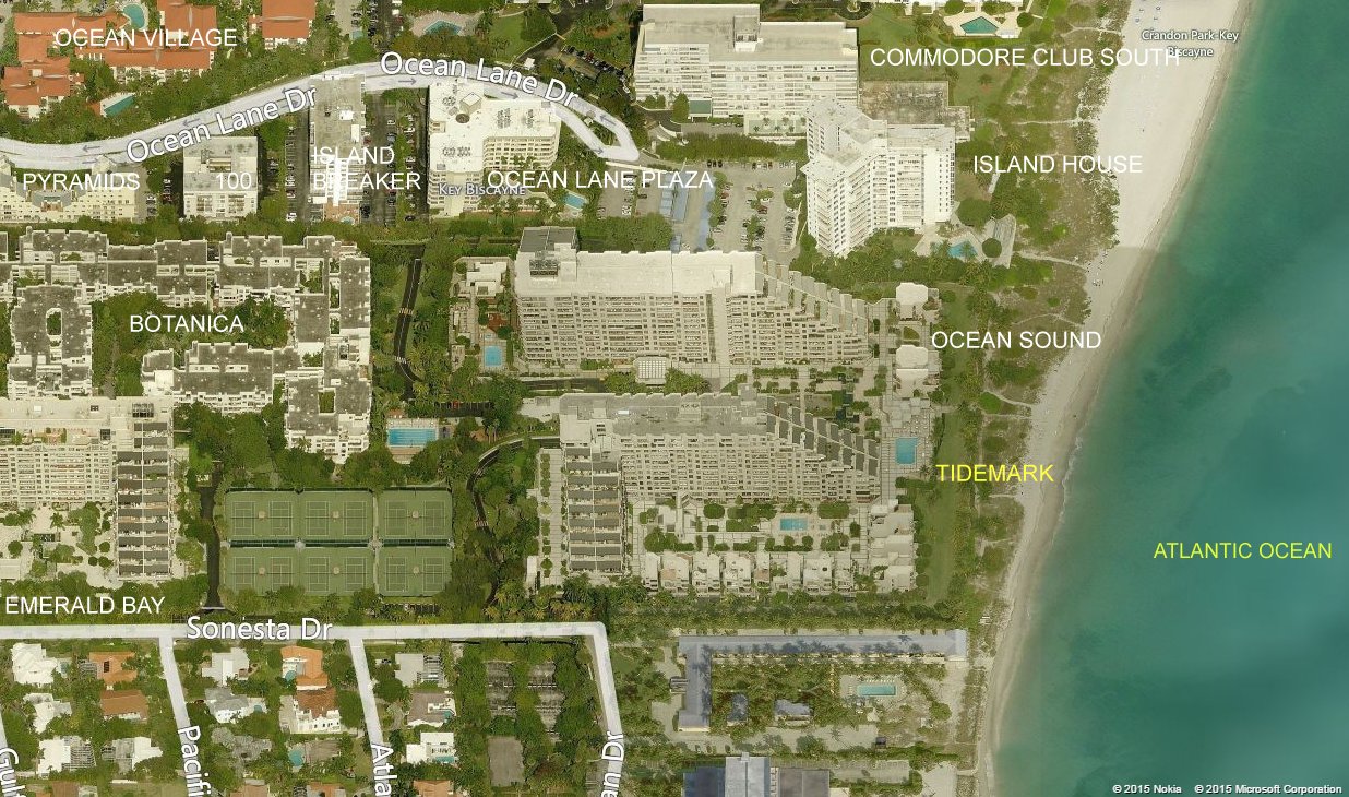 Aerial photo of Tidemark