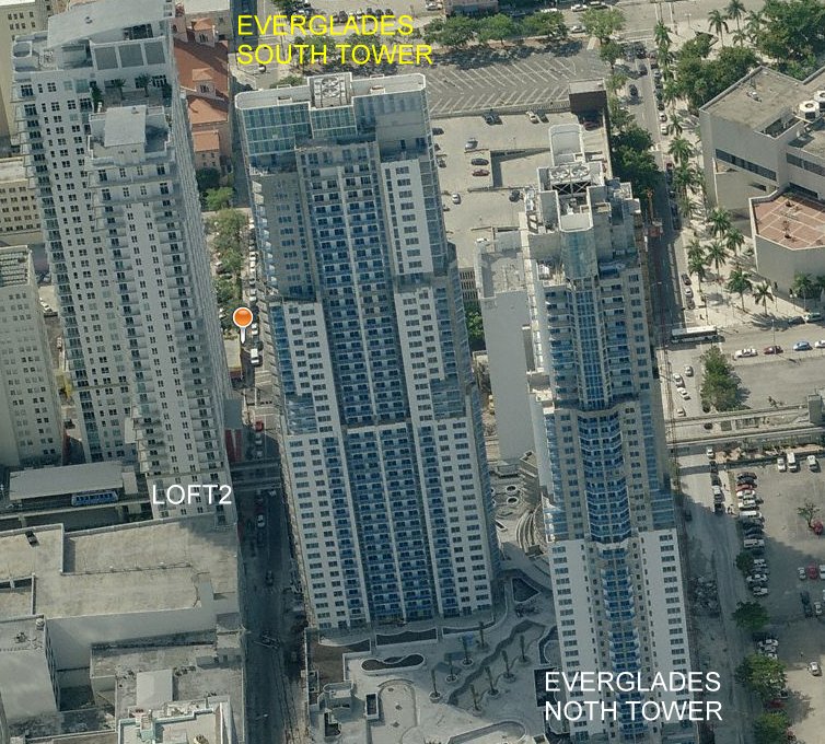 Aerial photo of Everglades (South Tower)