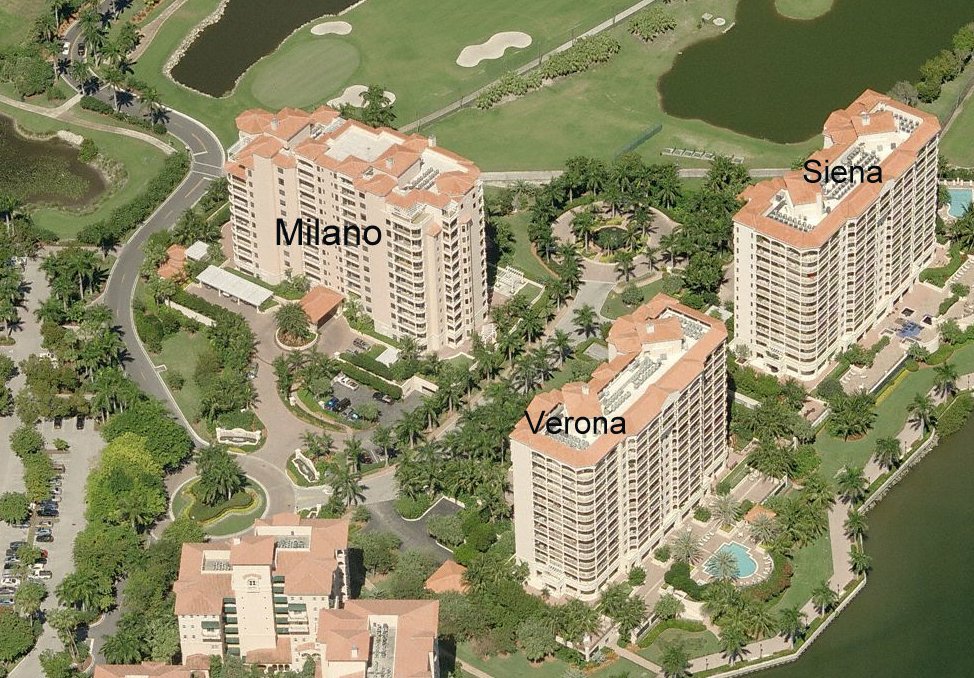 Aerial photo of Milano