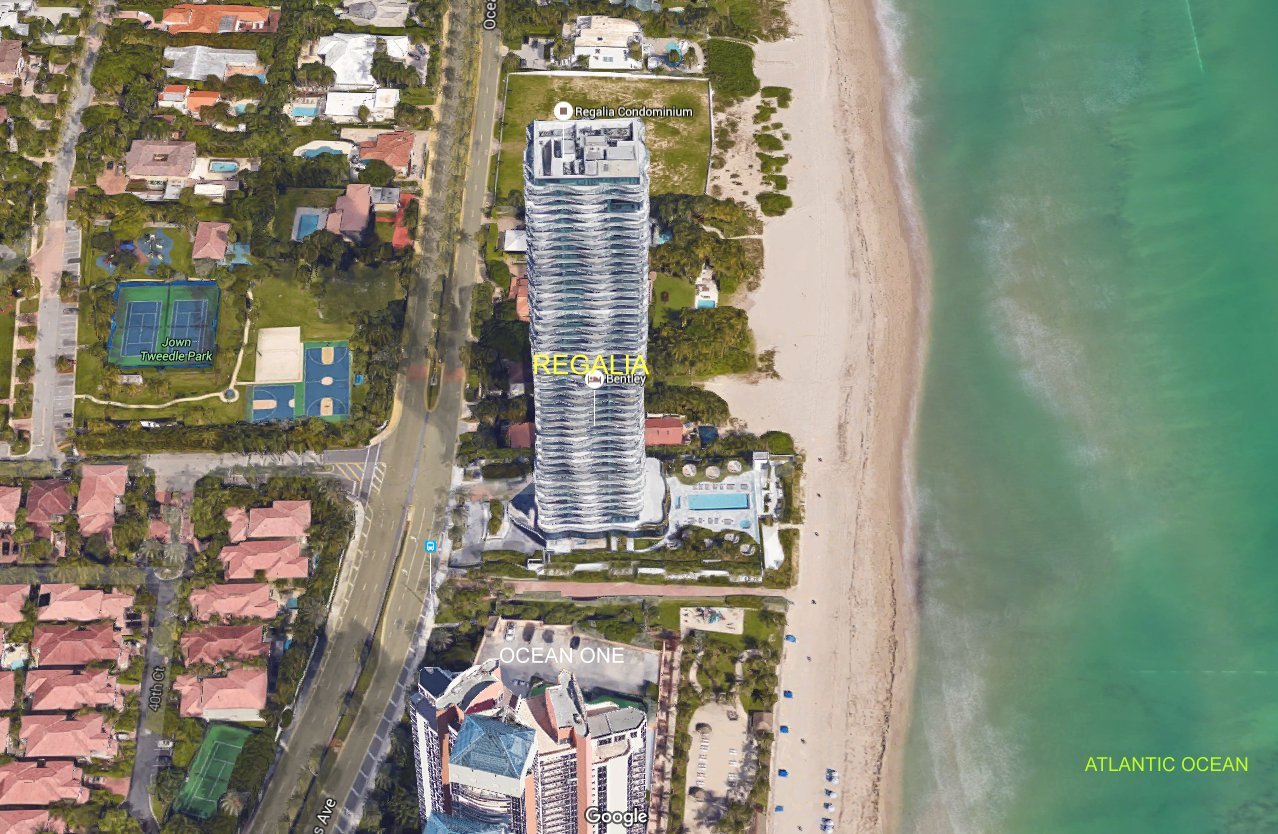 Aerial photo of Regalia