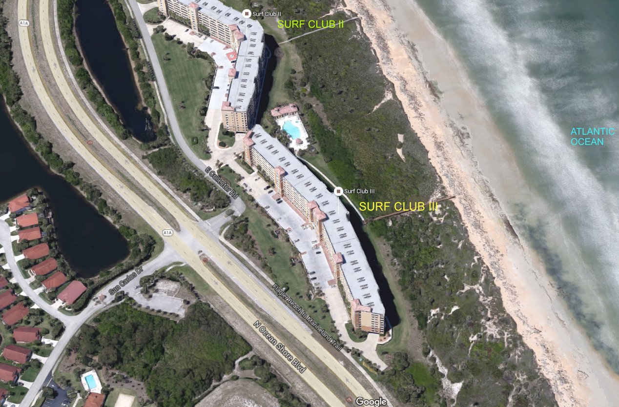 Aerial photo of Surf Club III