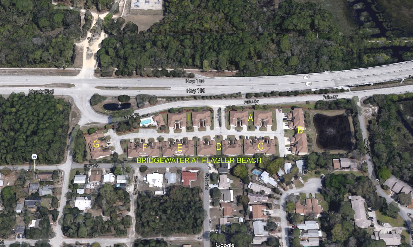 Aerial photo of Bridgewater