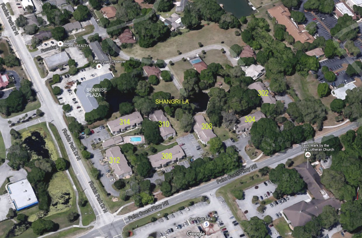 Aerial photo of Shangri La