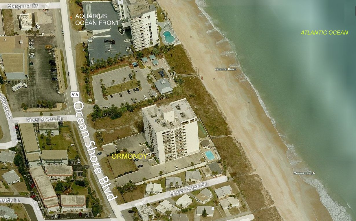 Aerial photo of Ormondy