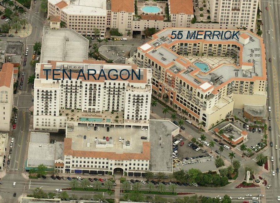 Aerial photo of Ten Aragon
