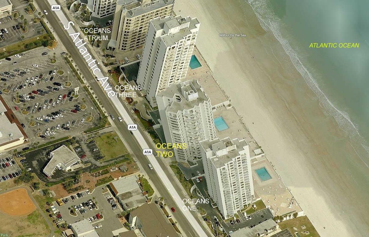 Aerial photo of Oceans Two