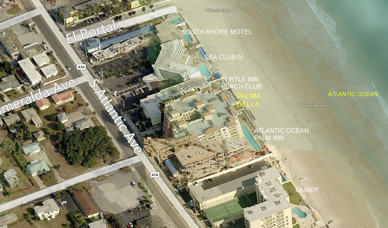 Aerial photo of Palma Bella