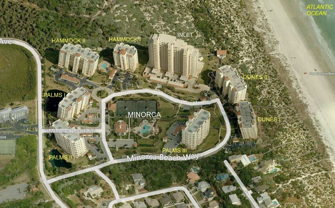 Aerial photo of Palms at Minorca 2 - Mallorca