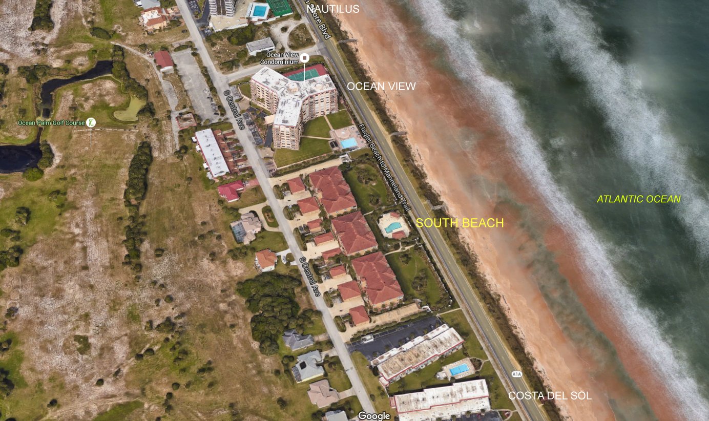 Aerial photo of South Beach