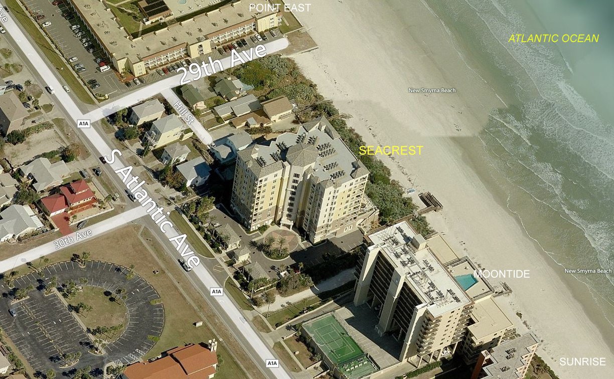 Aerial photo of Seacrest