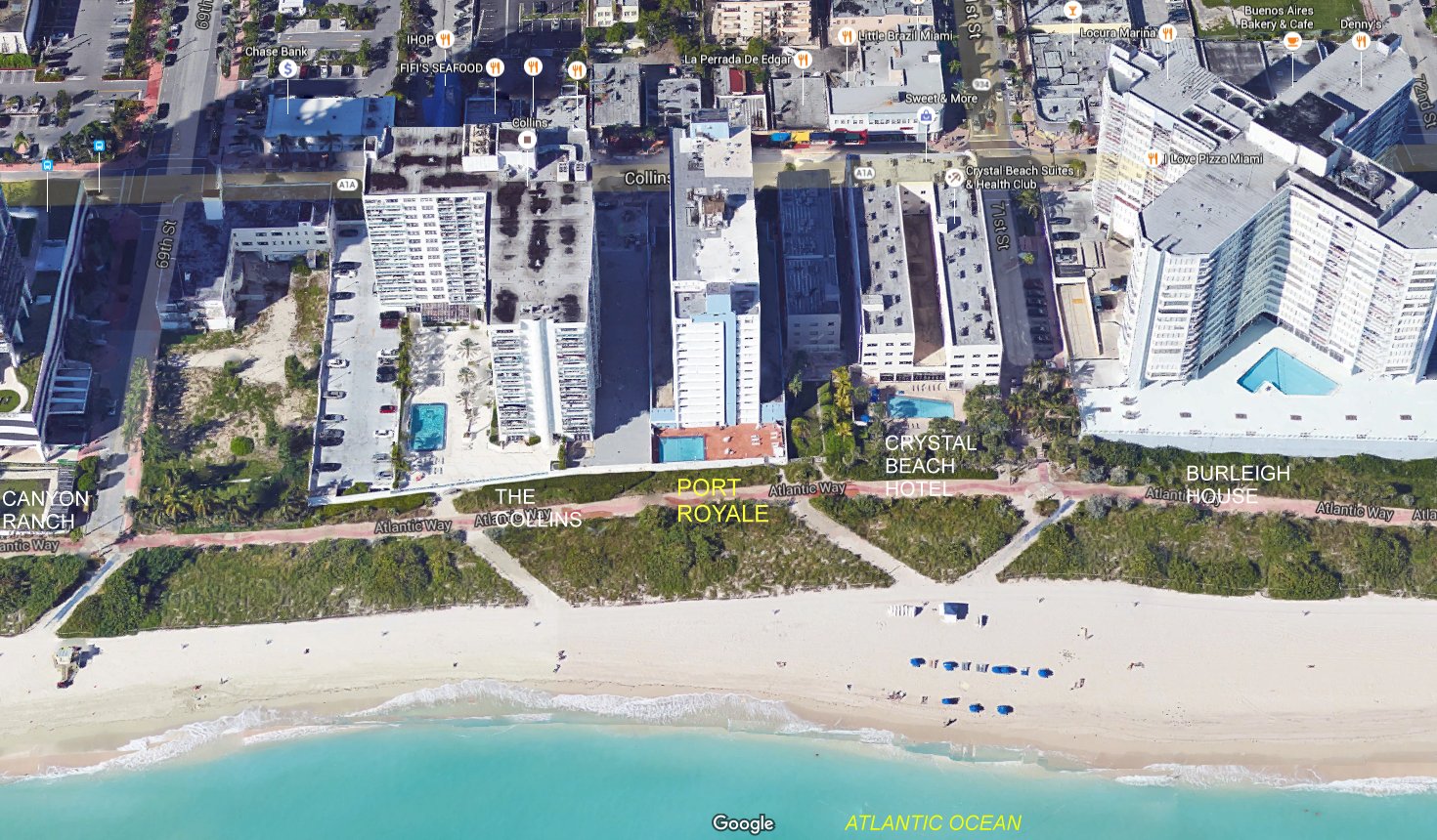 Aerial photo of Port Royale