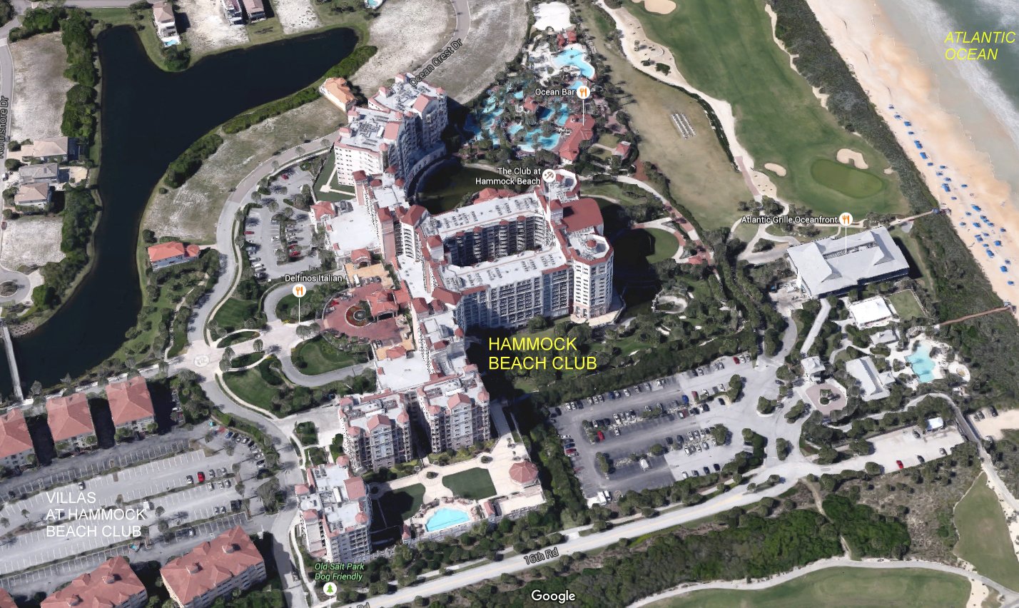 Aerial photo of Hammock Beach Club