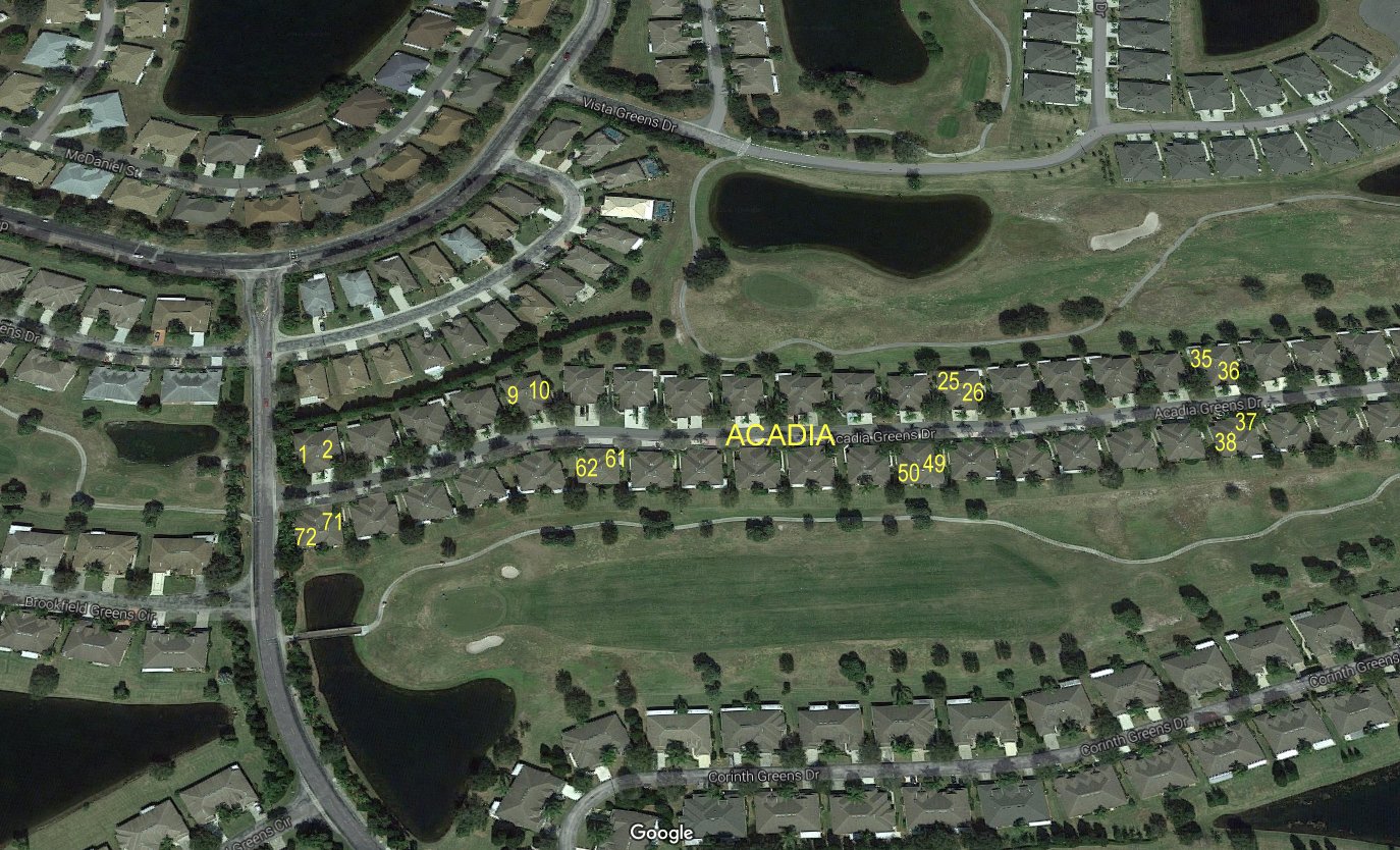 Aerial photo of Acadia