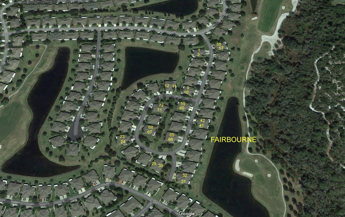 Aerial photo of Fairbourne