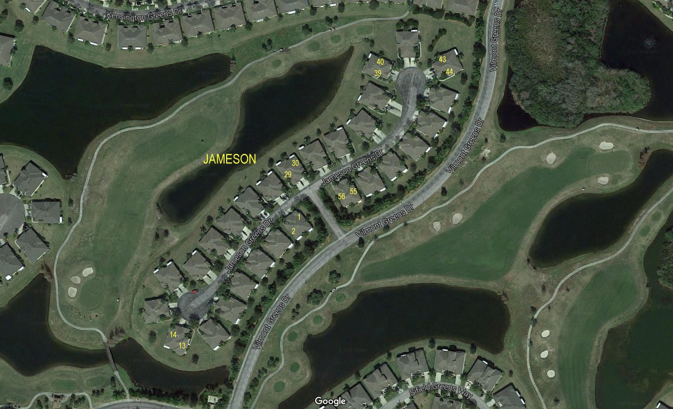 Aerial photo of Jameson