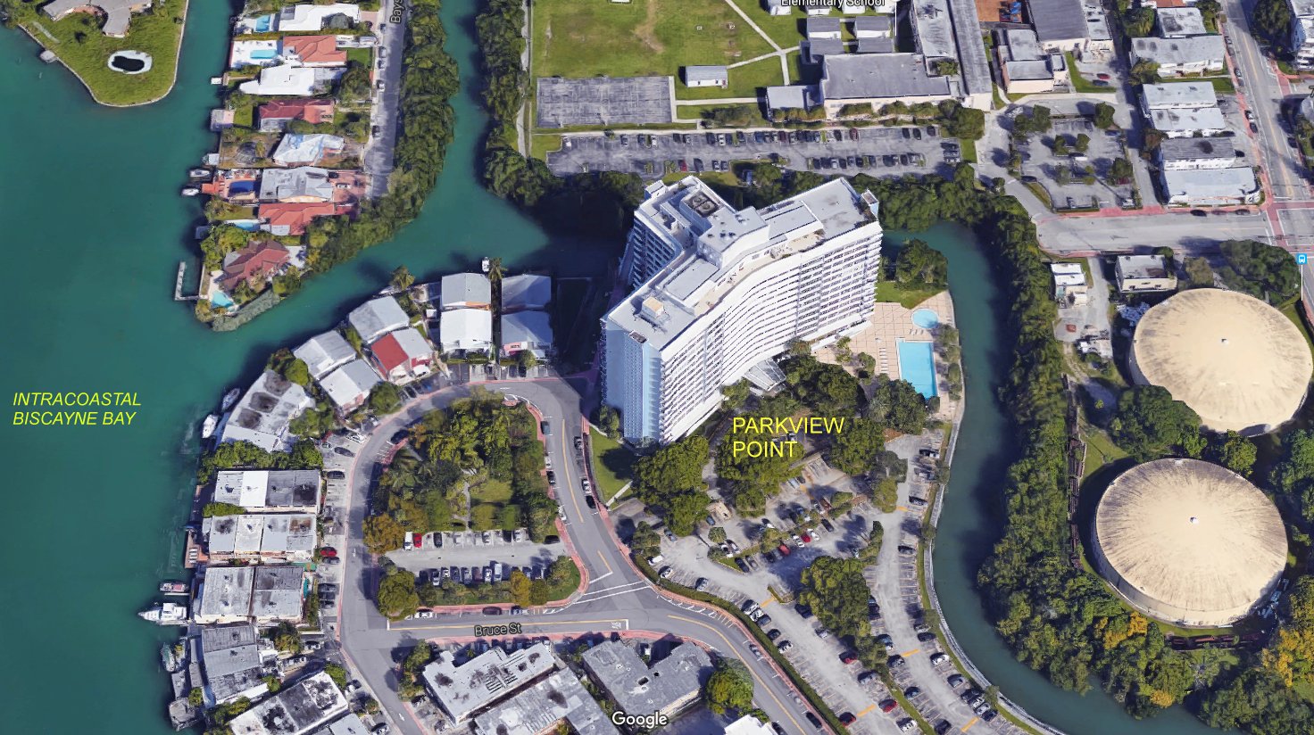 Aerial photo of Parkview Point