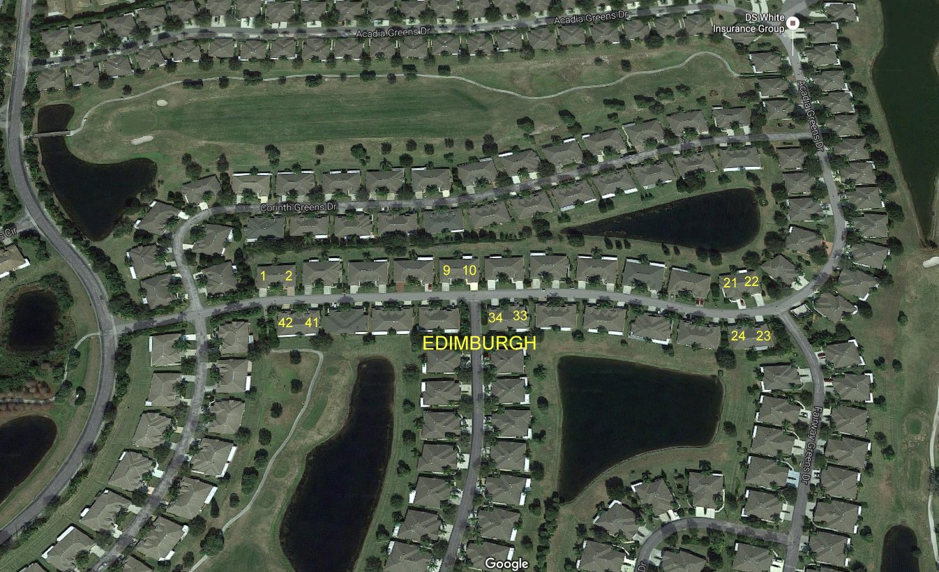 Aerial photo of Edinburgh