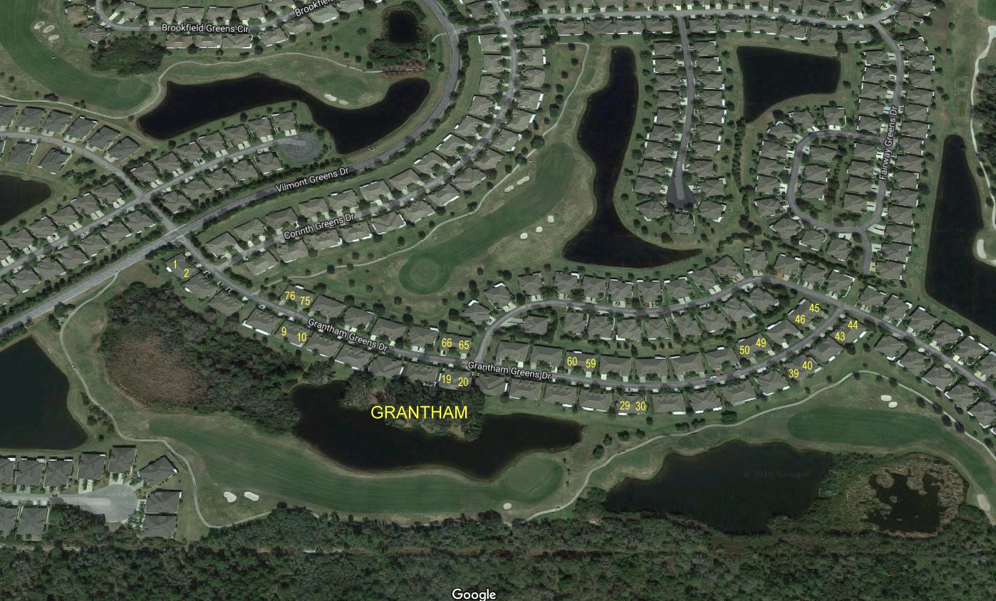 Aerial photo of Grantham