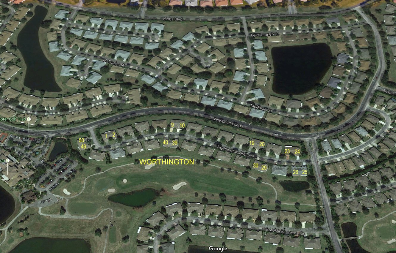 Aerial photo of Worthington