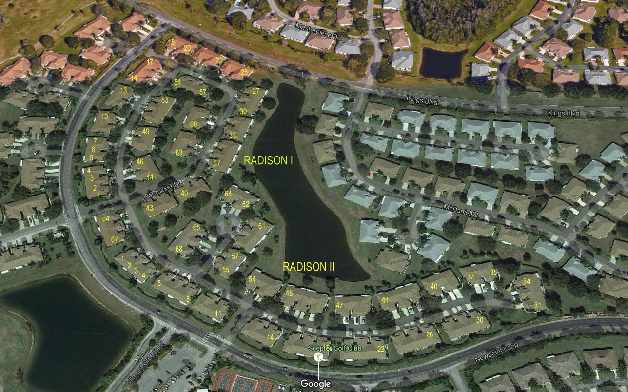 Aerial photo of Radison I