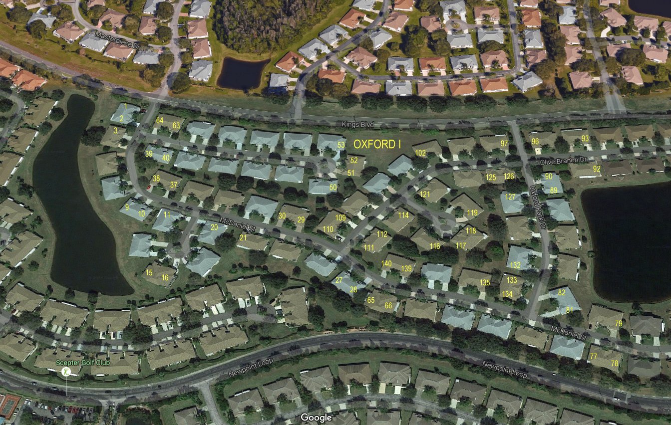 Aerial photo of Oxford I