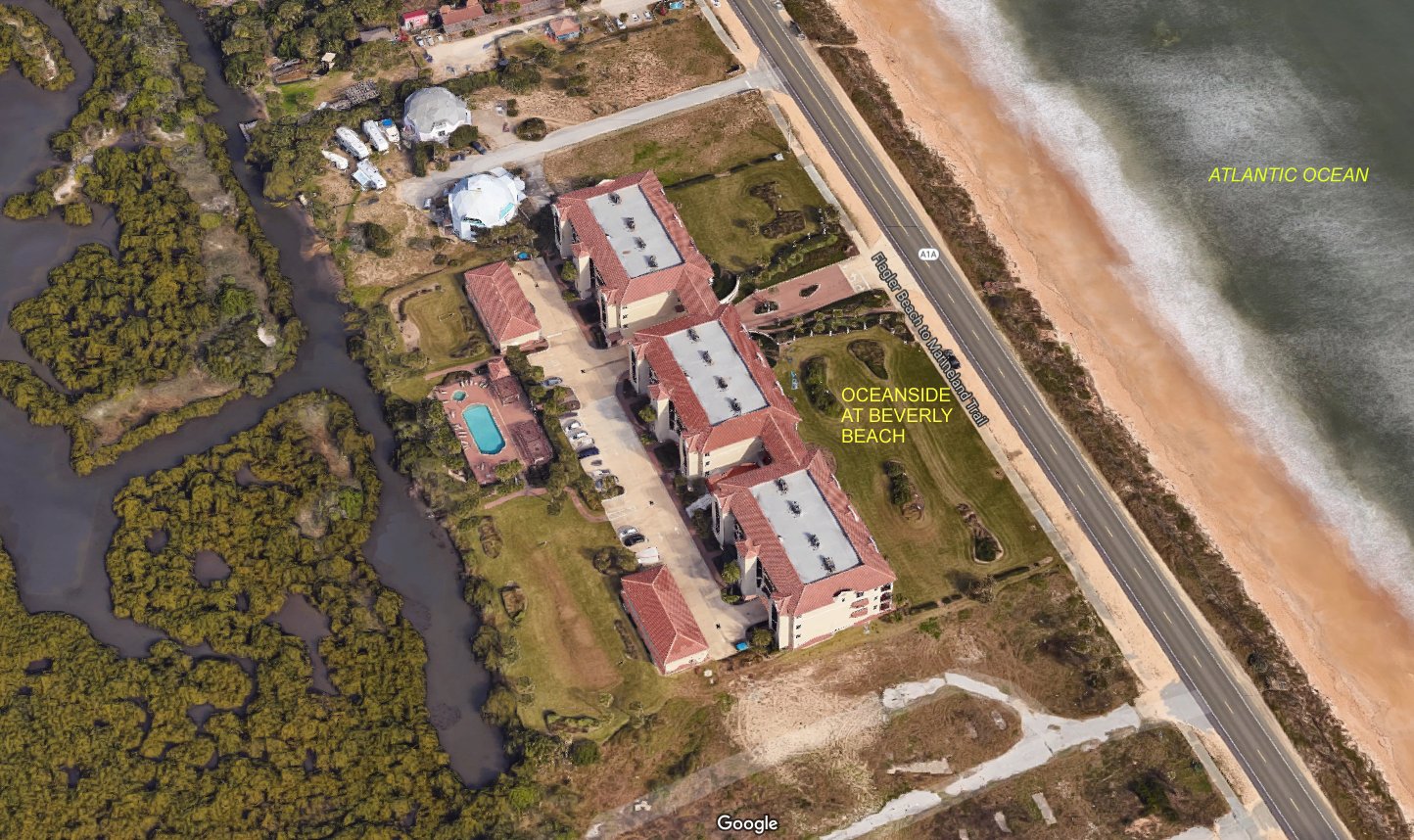 Aerial photo of Oceanside at Beverly Beach