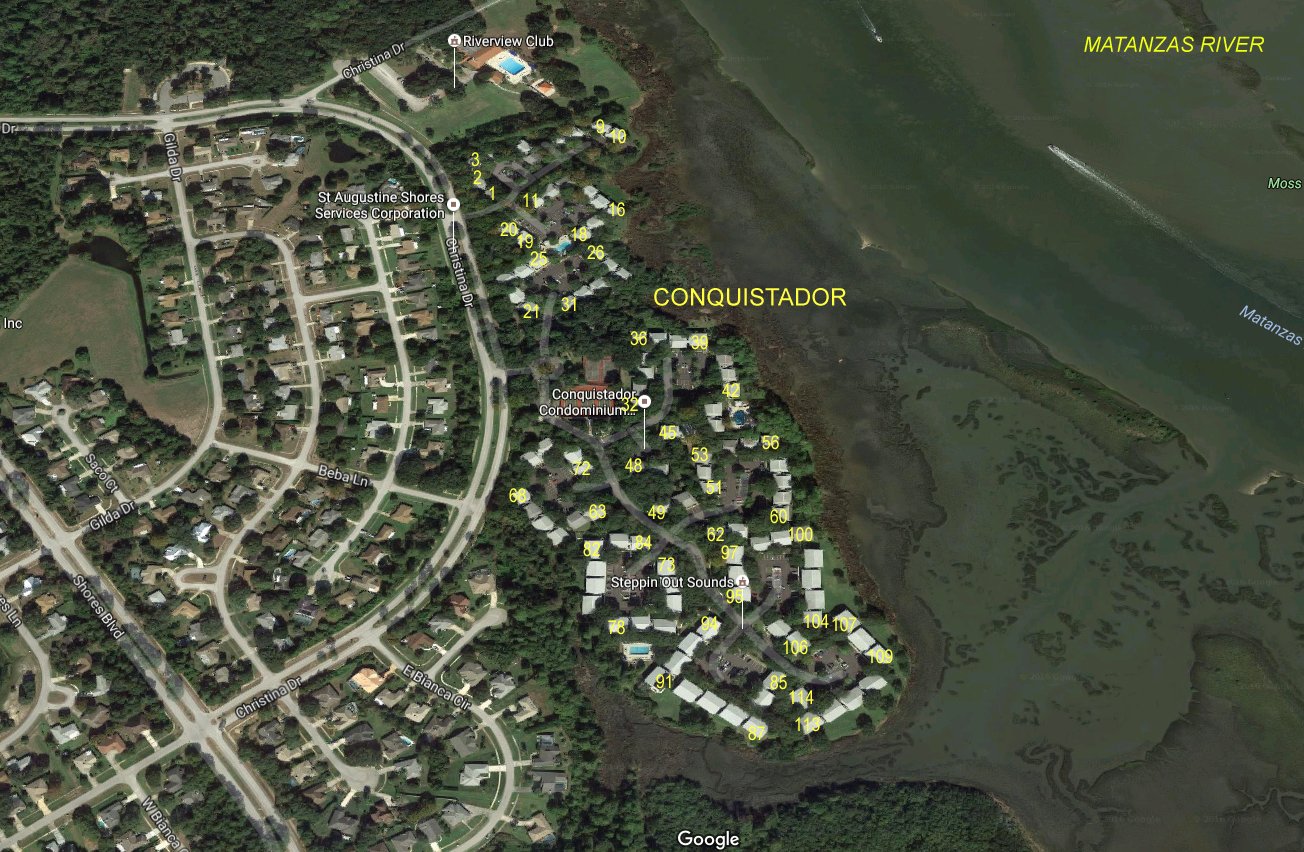 Aerial photo of Conquistador