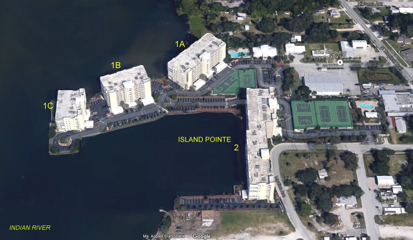 Aerial photo of Island Pointe 2