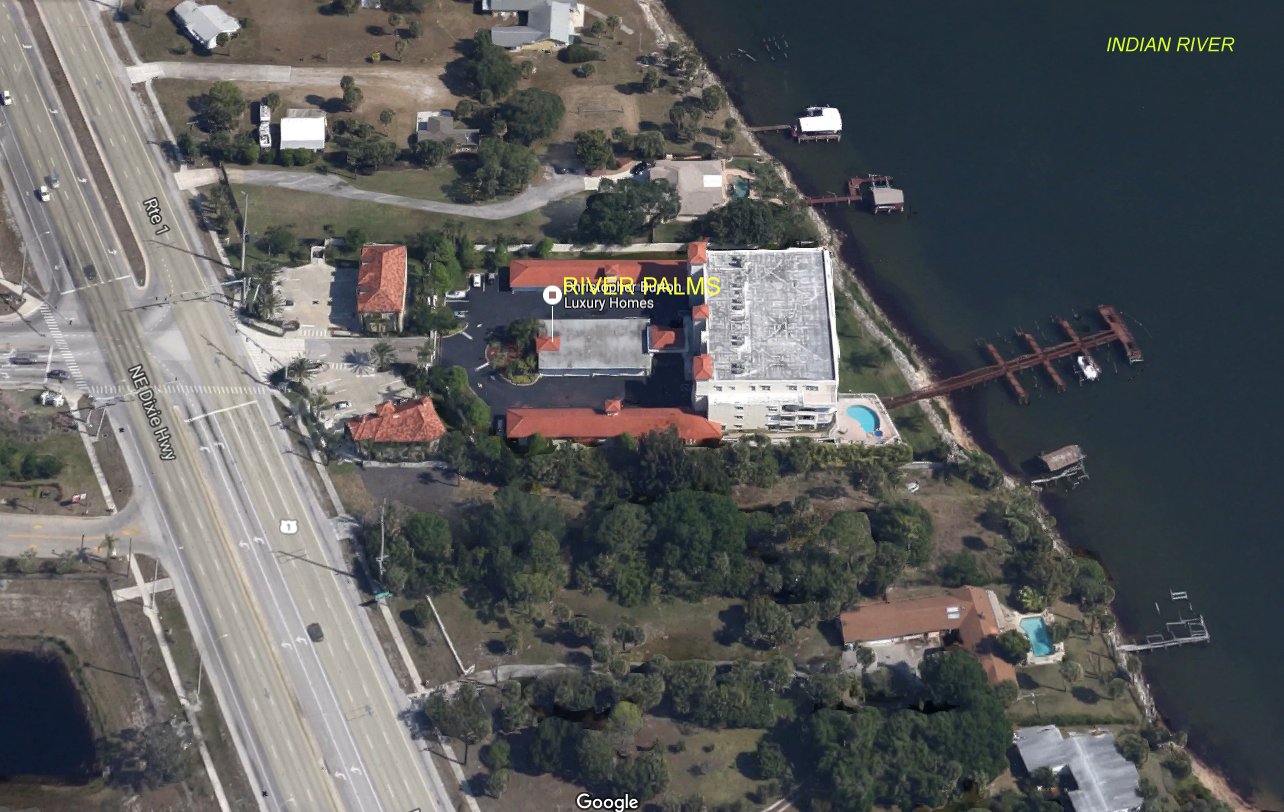 Aerial photo of River Palms