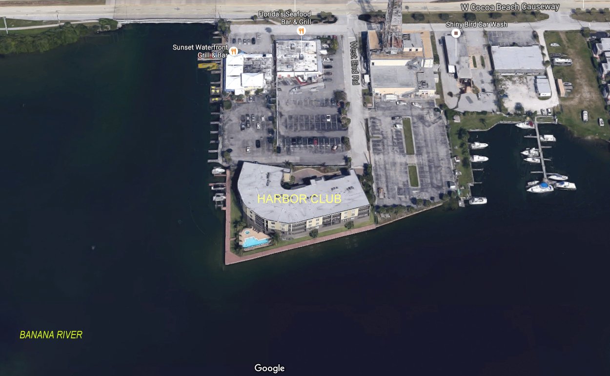 Aerial photo of Harbor Club