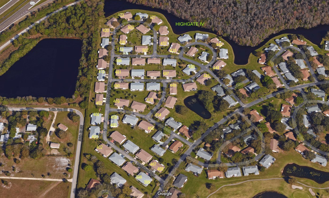 Aerial photo of Highgate IV