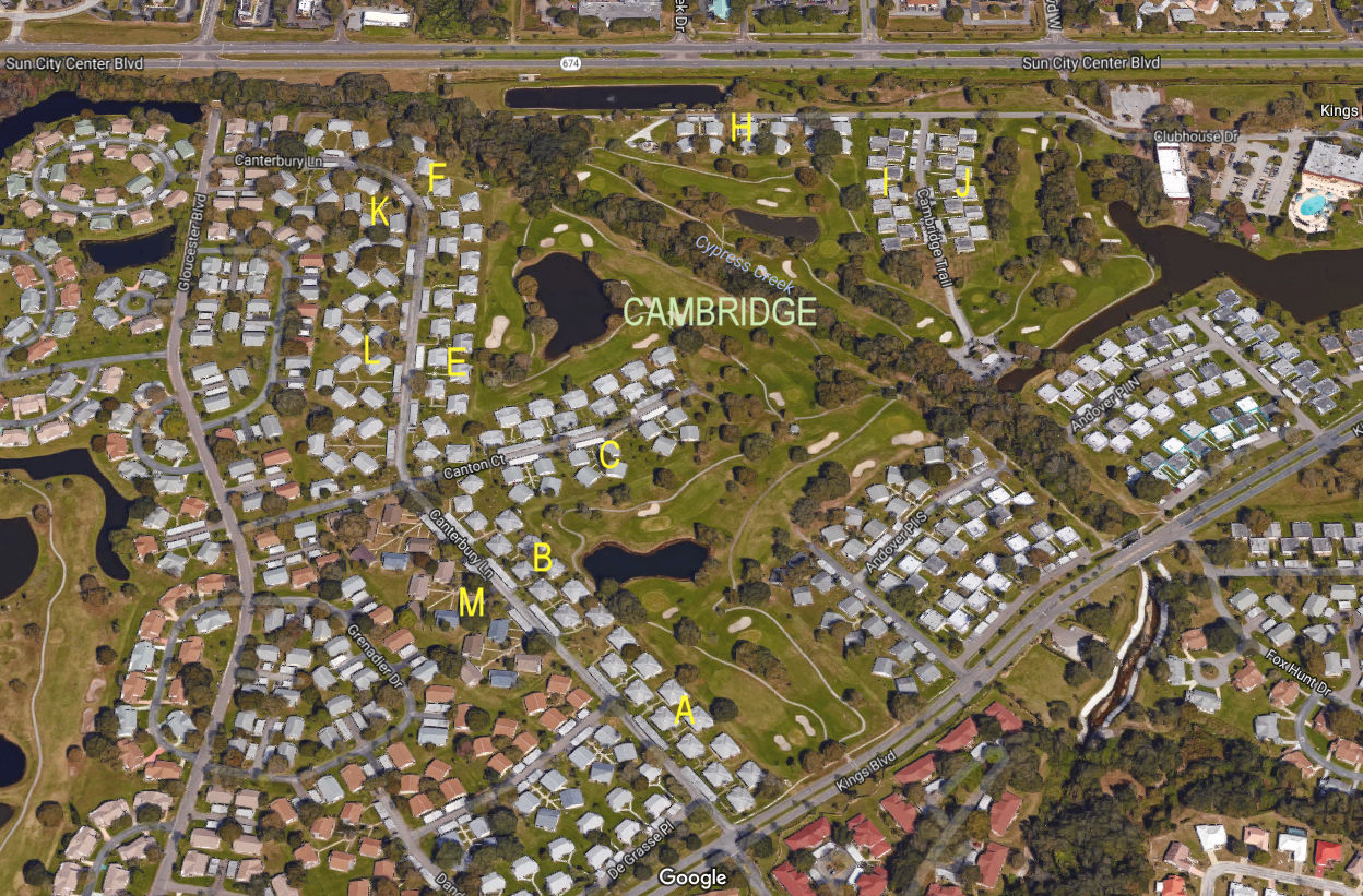 Aerial photo of Cambridge