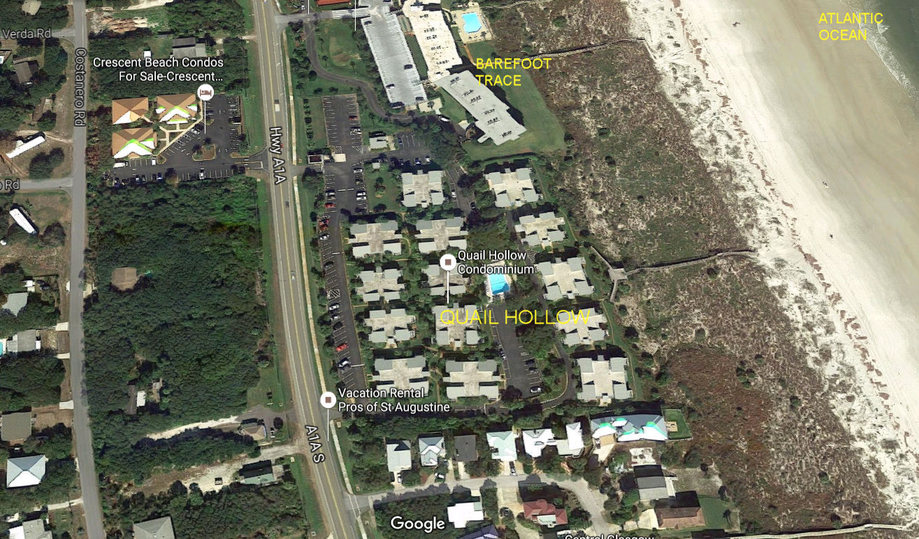 Aerial photo of Quail Hollow