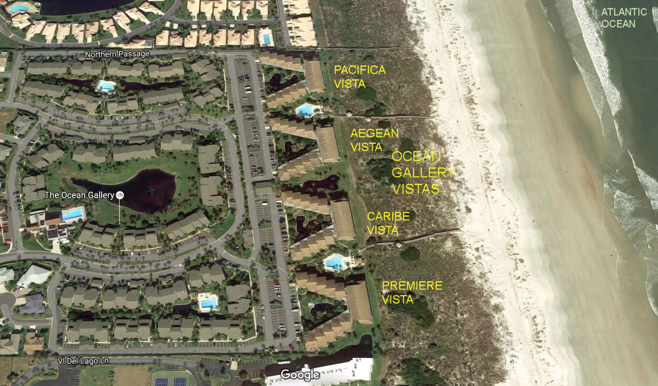 Aerial photo of Ocean Gallery (Vistas)