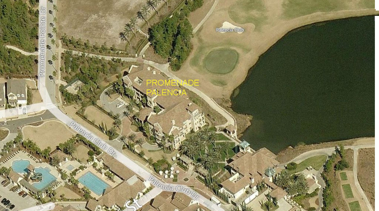 Aerial photo of Promenade at Palencia