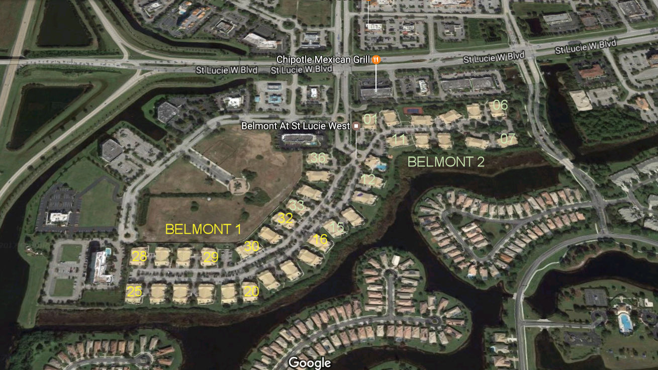 Aerial photo of Belmont 1