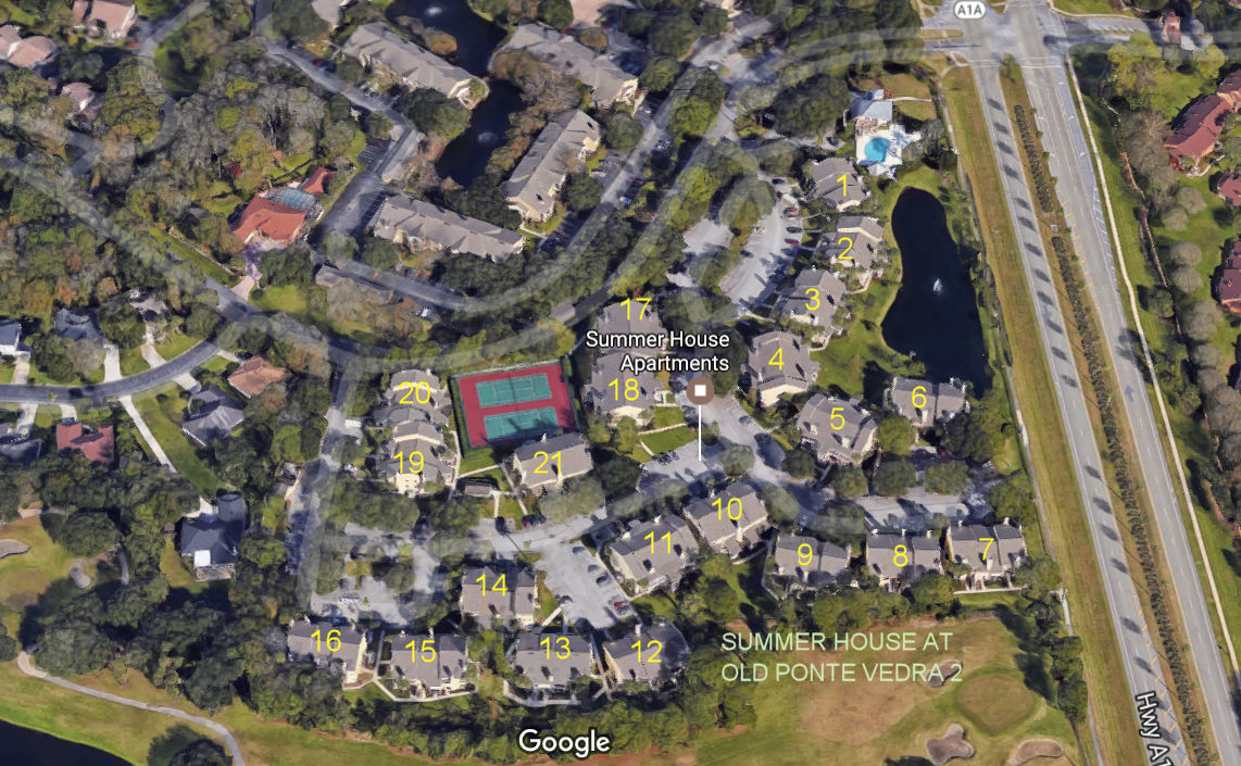 Aerial photo of Summer House at Old Ponte Vedra 2