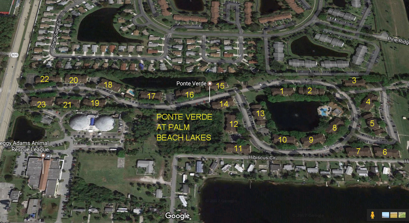Aerial photo of Ponte Verde at Palm Beach Lakes
