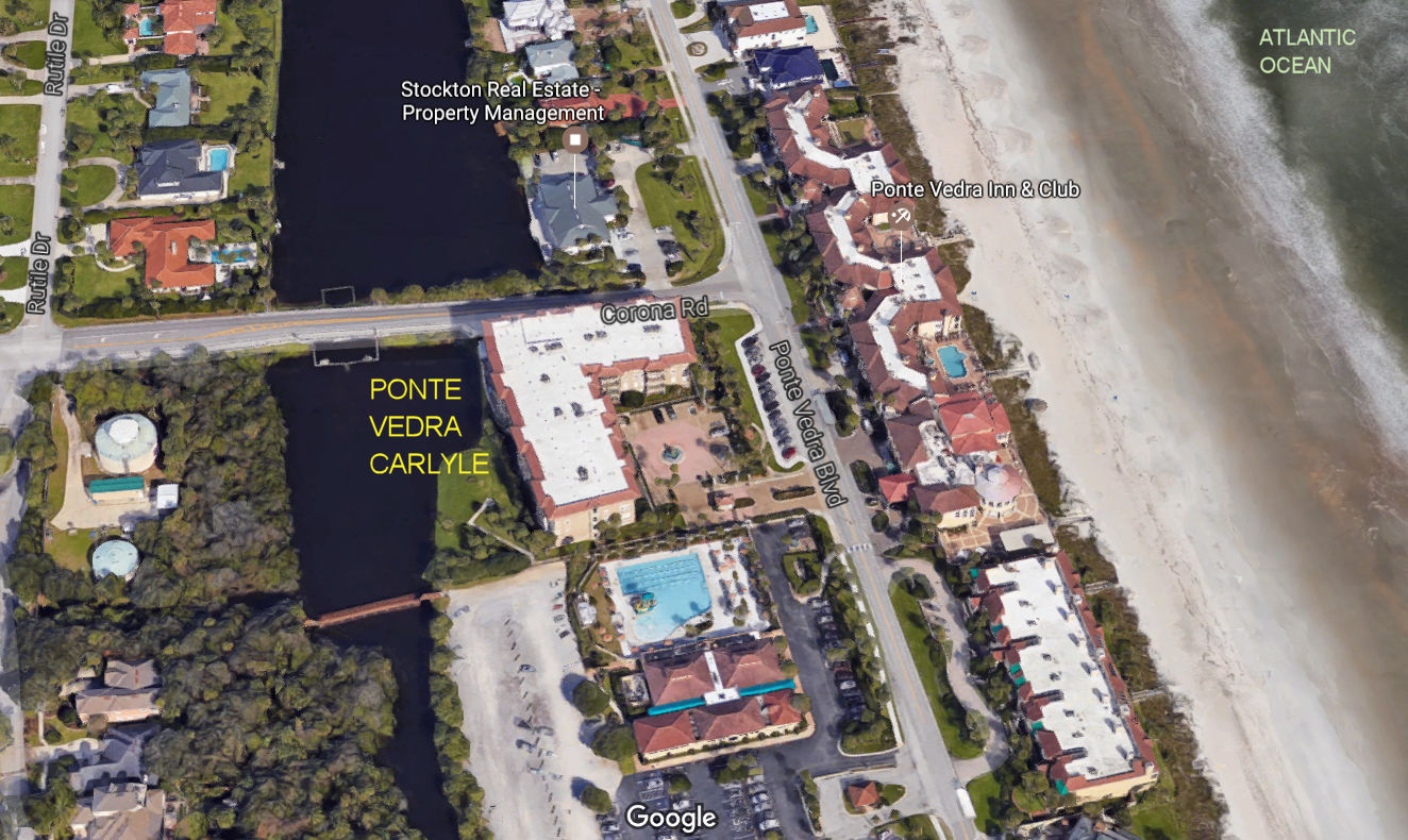 Aerial photo of Ponte Vedra Carlyle