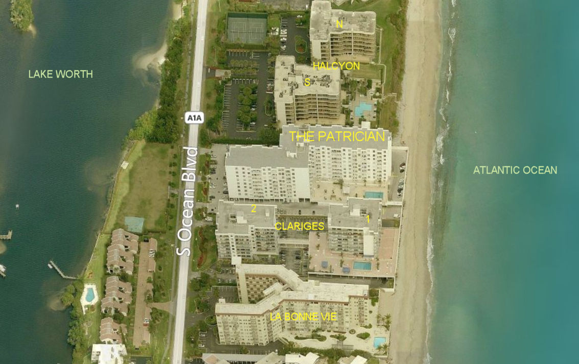 Aerial photo of Patrician (The) of Palm Beach