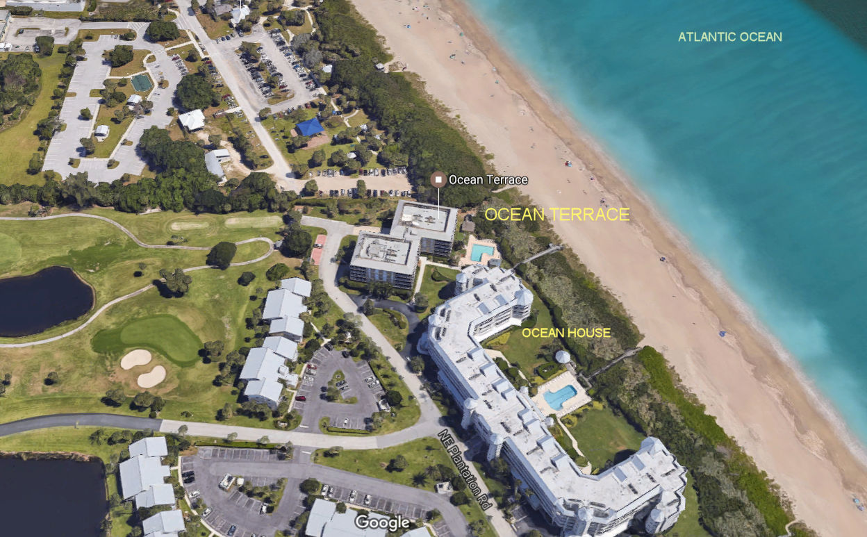 Aerial photo of Ocean Terrace