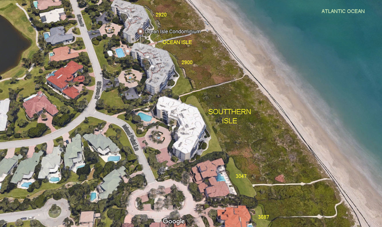 Aerial photo of Southern Isle