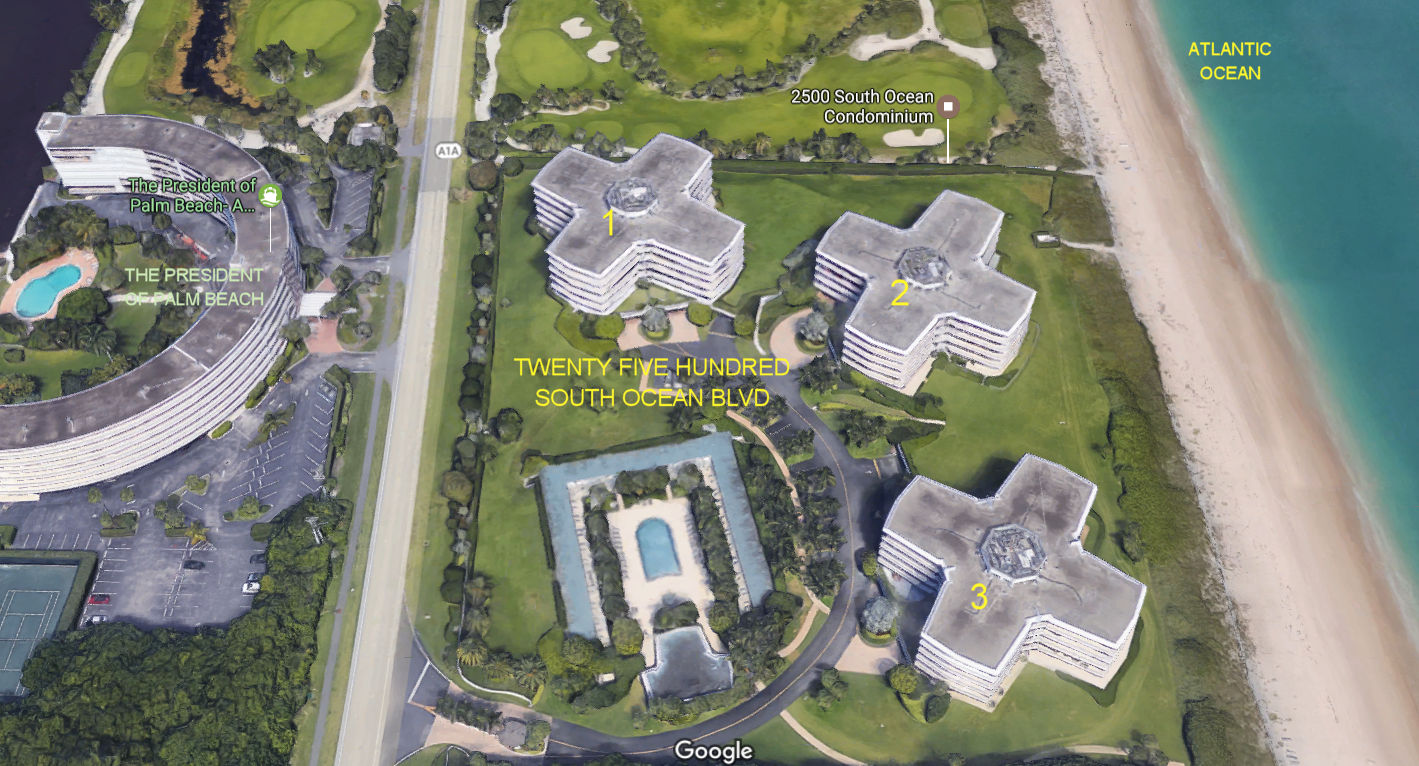 Aerial photo of Twenty Five Hundred South Ocean