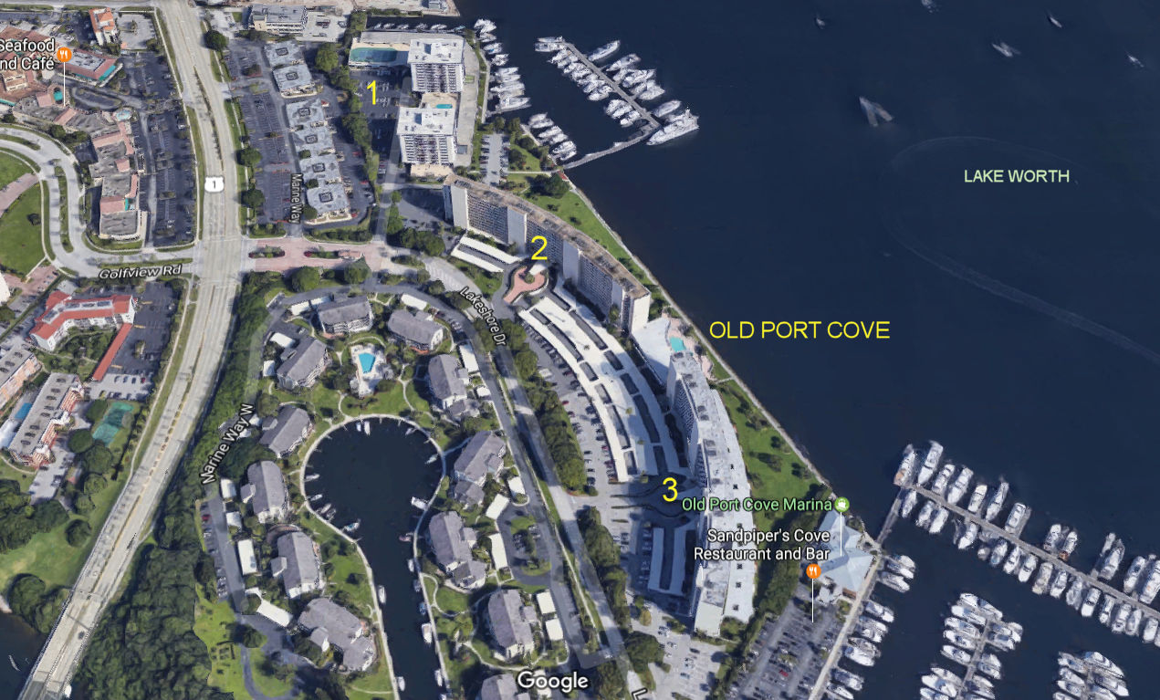 Aerial photo of Old Port Cove Tower 3