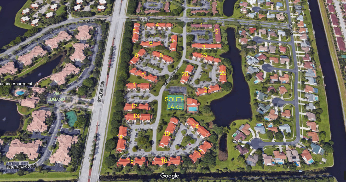 Aerial photo of South Lake