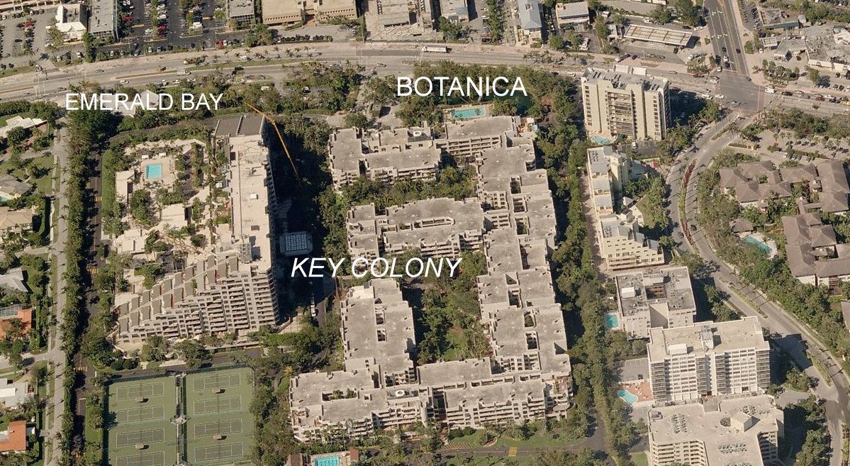 Aerial photo of Botanica