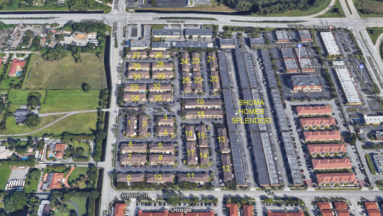 Aerial photo of Shoma Homes Splendido